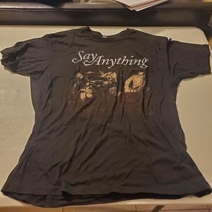 Say Anything Live Photo Band Tee